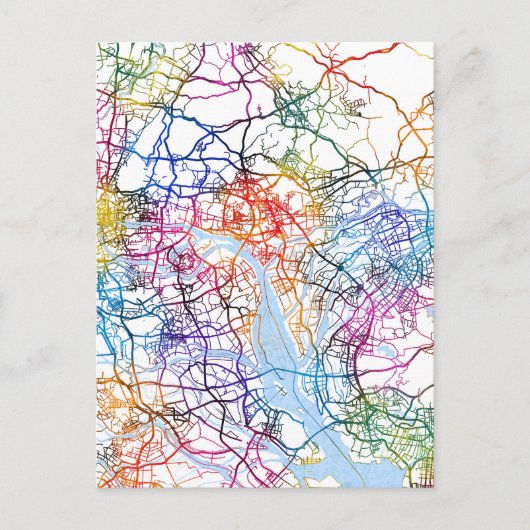 China Guangzhou Postkarte (Vorderseite)