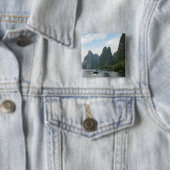 China, Guilin, Li River, Binnenschiffe Button (Beispiel)