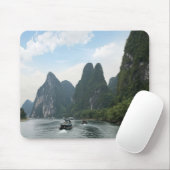 China, Guilin, Li River, Binnenschiffe Mousepad (Mit Mouse)