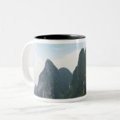 China, Guilin, Li River, Binnenschiffe Zweifarbige Tasse (Vorderseite Links)