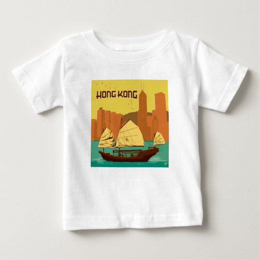 China | Hongkong Baby T-shirt (Vorderseite)