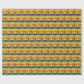 China | Hongkong Geschenkpapier (Flach)