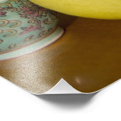 China, Hongkong. Traditionelles chinesisches Teeka Fotodruck (Ecke)