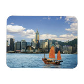 China; Hongkong; Victoria Harbour; Hafen; A Magnet (Horizontal)