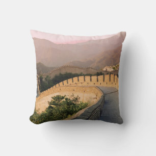 China, Huairou County, Sonnenuntergang Kissen