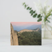 China, Huairou Landkreis, Mutianyu Abschnitt The 2 Postkarte (Stehend Vorderseite)