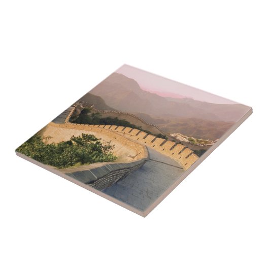 China, Huairou Landkreis, Sonnenuntergang Fliese (Seite)