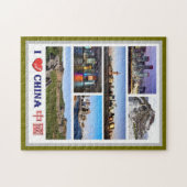 CHINA - I LIEBE - PUZZLE (Horizontal)