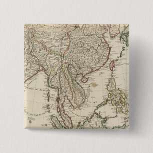 China, Indien, Asien Button