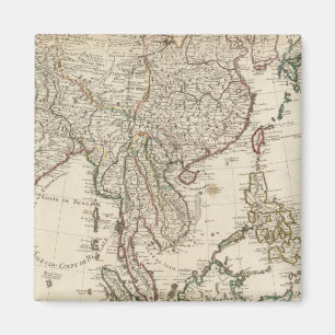 China, Indien, Asien Magnet