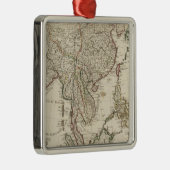 China, Indien, Asien Silbernes Ornament (Rechts)
