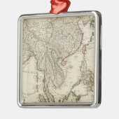 China, Indien, Asien Silbernes Ornament (Links)