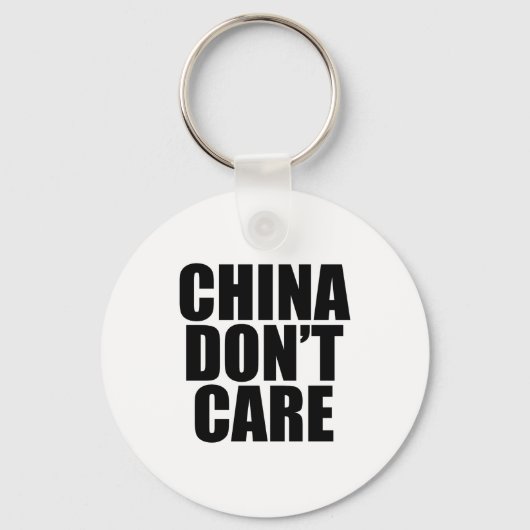 China ist egal schlüsselanhänger (Vorderseite)