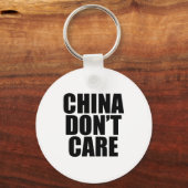 China ist egal schlüsselanhänger (Vorderseite)