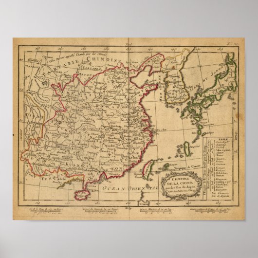 China, Japan Poster (Vorne)