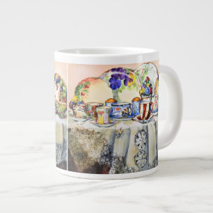 China Jumbo Tasse mit gestrichenen Farben