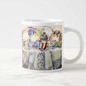 China Jumbo Tasse mit gestrichenen Farben (Rechts)