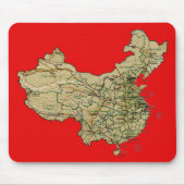 China Karte Mousepad (Vorne)