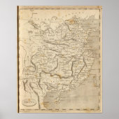 China Karte von Arrowsmith Poster (Vorne)