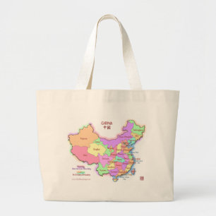China-Karten-Taschen-Tasche Jumbo Stoffbeutel