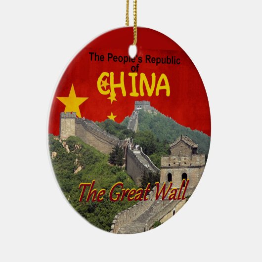 CHINA KERAMIK ORNAMENT (Rechts)