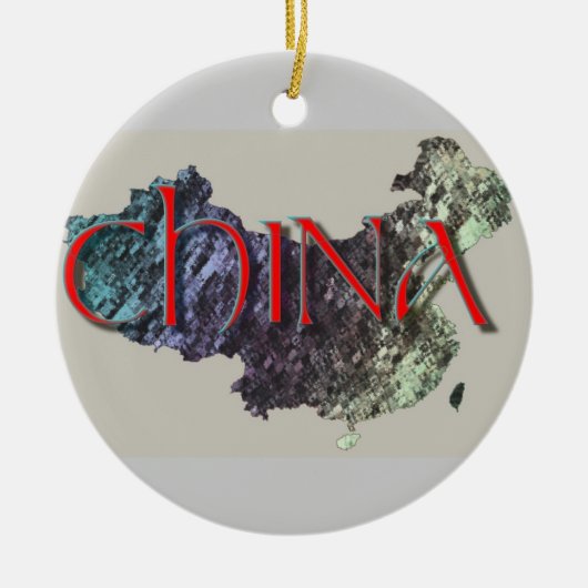 China Keramik Ornament (Vorne)