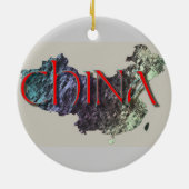 China Keramik Ornament (Hinten)