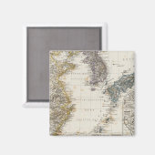 China, Korea, Japan Magnet (Vorderseite/Rückseite)