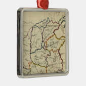 China, Korea Silbernes Ornament (Rechts)