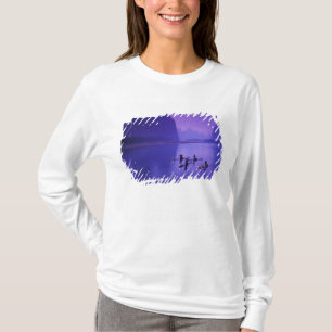 China, Li-Fluss. Kormoranfischer. T-Shirt
