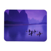 China, Li River. Kormorane Fischer. Magnet (Horizontal)