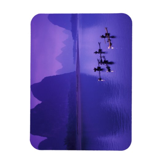 China, Li River. Kormorane Fischer. Magnet (Vertikal)