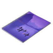 China, Li River. Kormorane Notizblock (Linke Seite)