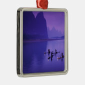 China, Li River. Kormorane Ornament Aus Metall (Rechts)