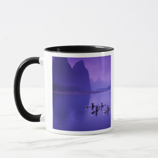 China, Li River. Kormorane Tasse (Links)