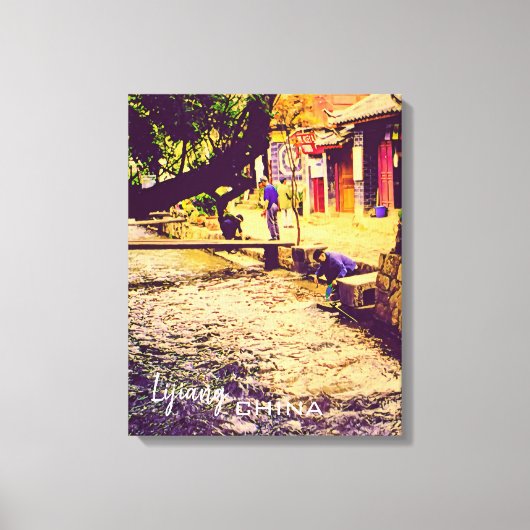 China Lijiang Yunnan Leinwanddruck (Vorderseite)