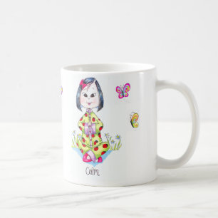China Mädchen-Tasse Kaffeetasse