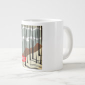 China Magischer Winterwald Jumbo-Tasse (Vorderseite Rechts)