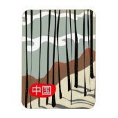 China Magischer Winterwald Magnet (Vertikal)