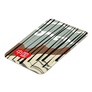 China Magischer Winterwald Magnet