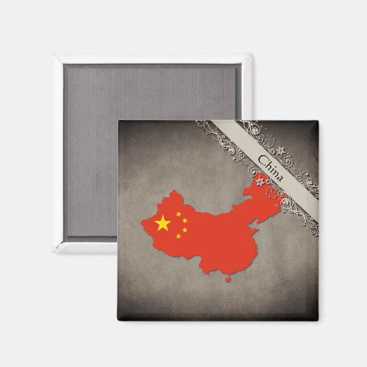 China Magnet (Vorderseite/Rückseite)
