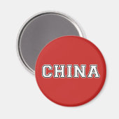China Magnet (Vorderseite/Rückseite)