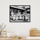 China Manchu 1918 Poster (Küche)