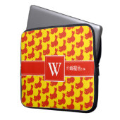 CHINA Mandarin 约 翰 音3:16 Christliches Notebook Laptopschutzhülle (Vorderseite Links)