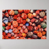 China, Ming Gräber, bemalte GlasSouvenirs Poster (Vorne)