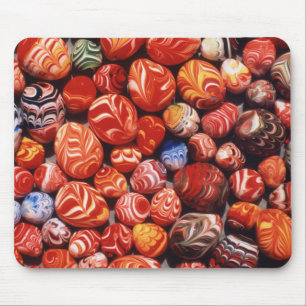 China, Ming Tombs, bemalte Glassouvenirs Mousepad