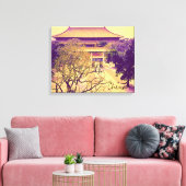 China Ming Tombs Vintage Reise Leinwanddruck (Insitu (Wohnzimmer))