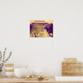 China Ming Tombs Vintage Reise Poster (Küche)