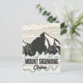 China Mount Siguniang Postkarte (Stehend Vorderseite)