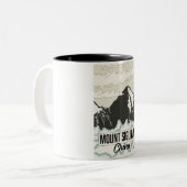 China Mount Siguniang Zweifarbige Tasse (Vorderseite Links)